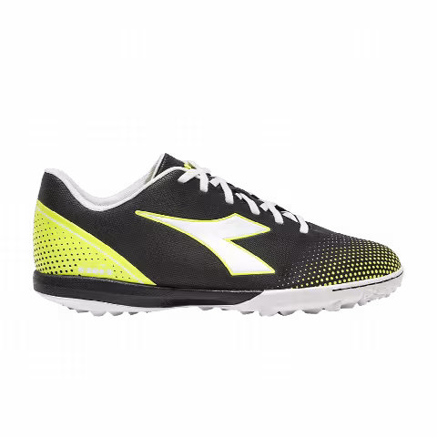 Diadora Pichichi 7 TFR 'Black White Yellow Fluo'