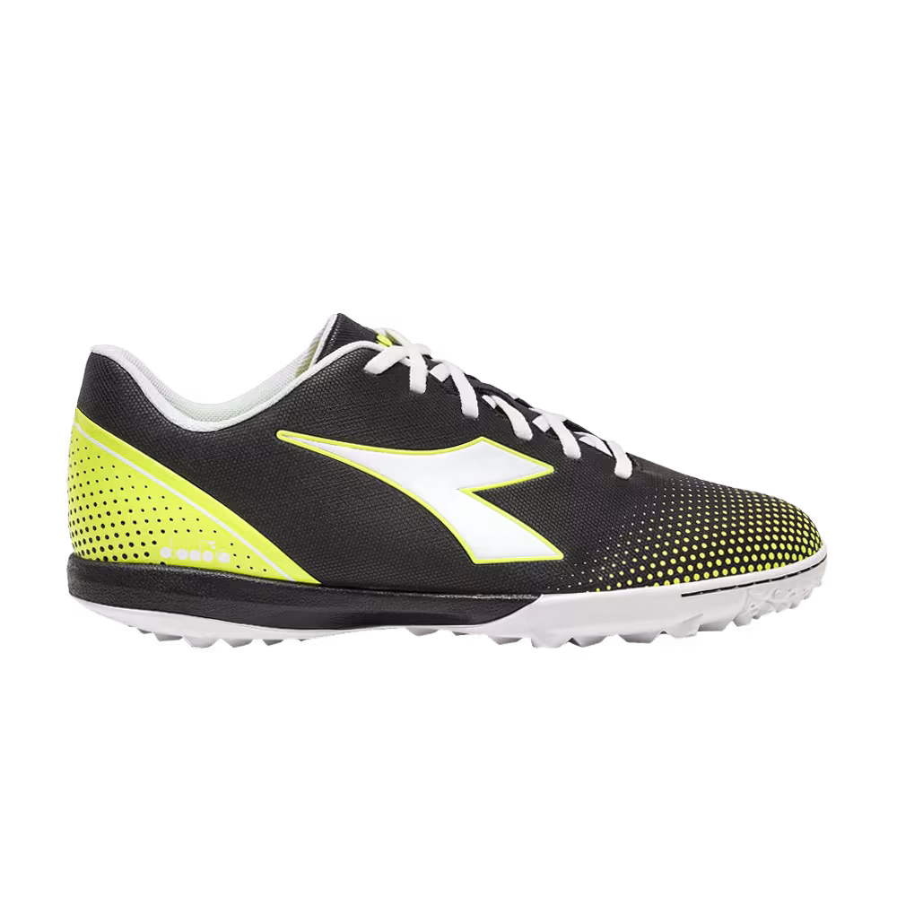 Diadora Pichichi 7 TFR Black White Yellow Fluo