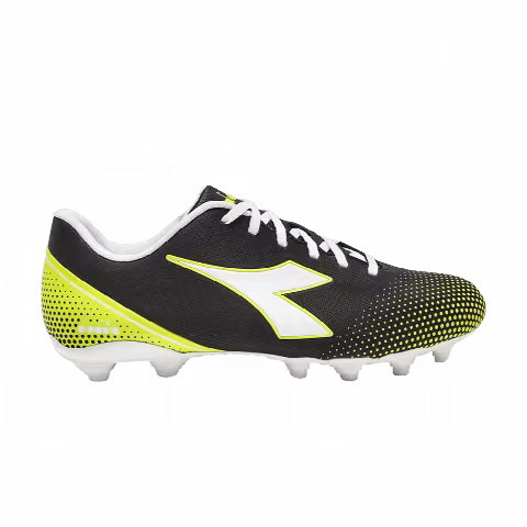 Diadora Pichichi 7 MG14 'Black White Yellow Fluo'