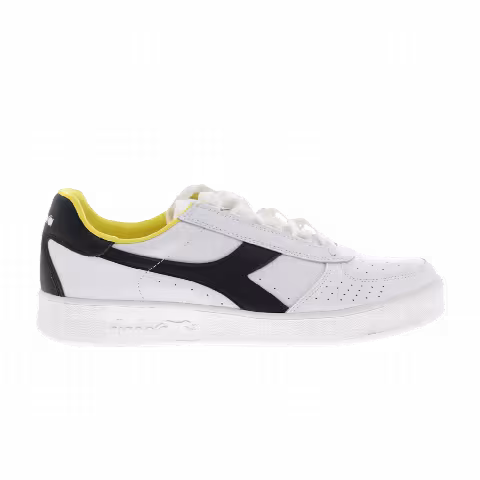 Diadora B.Elite '80s in the UK Pack - White Cyber Yellow'