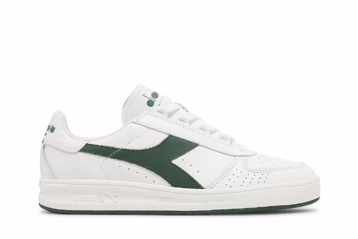 Diadora B.Elite White Fogliage, view 2