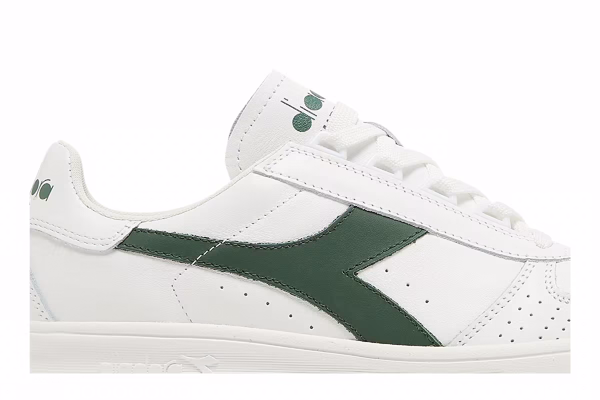 Diadora B.Elite White Fogliage, view 3