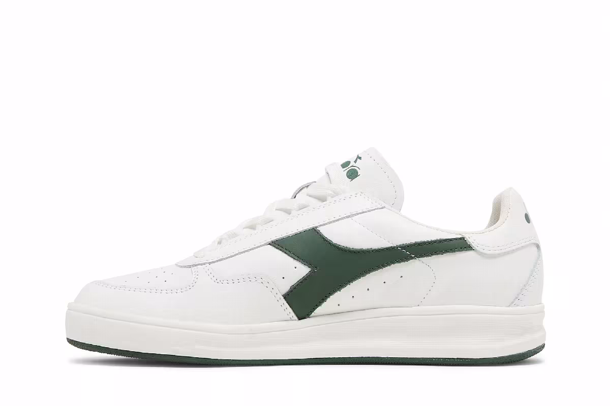 Diadora B.Elite White Fogliage, view 4