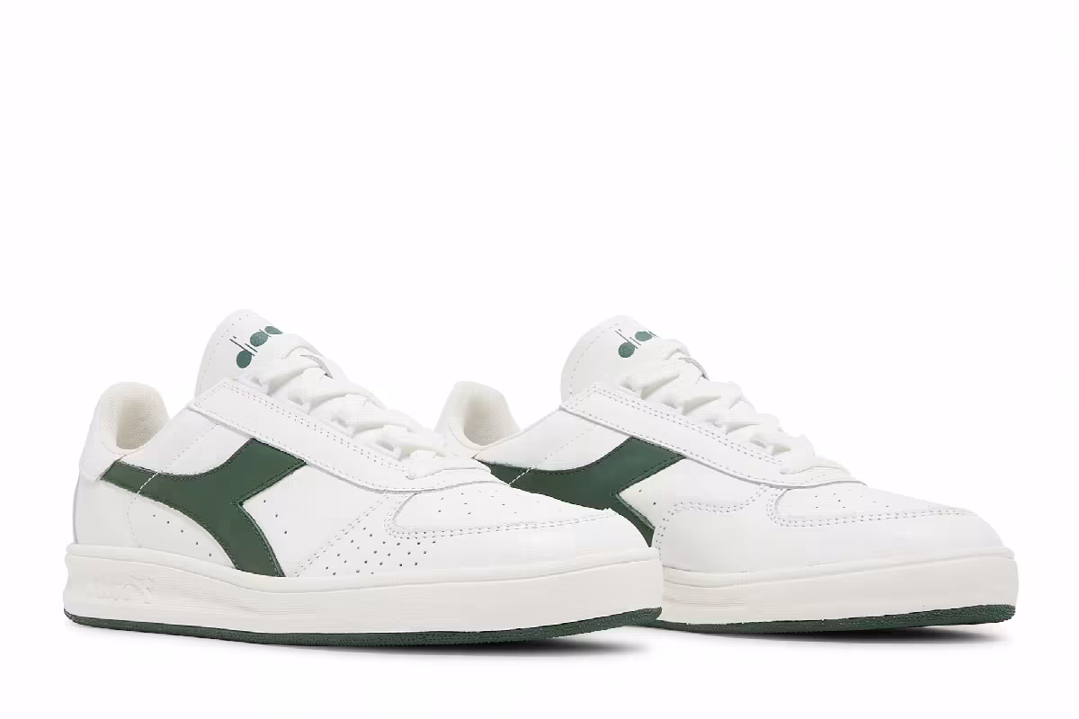 Diadora B.Elite White Fogliage, view 9