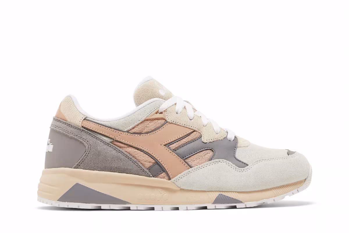 Diadora N9002 Mute White Rugby Tan, view 2