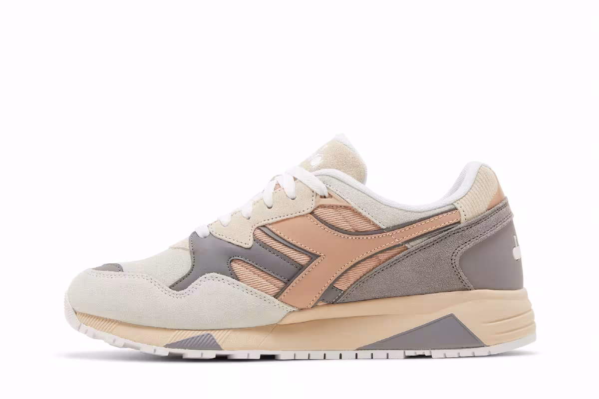 Diadora N9002 Mute White Rugby Tan, view 4
