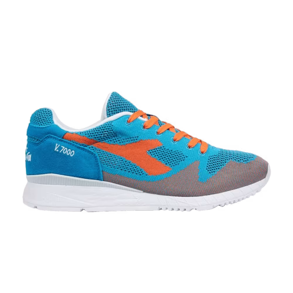 Diadora V7000 Weave Cyan Blue