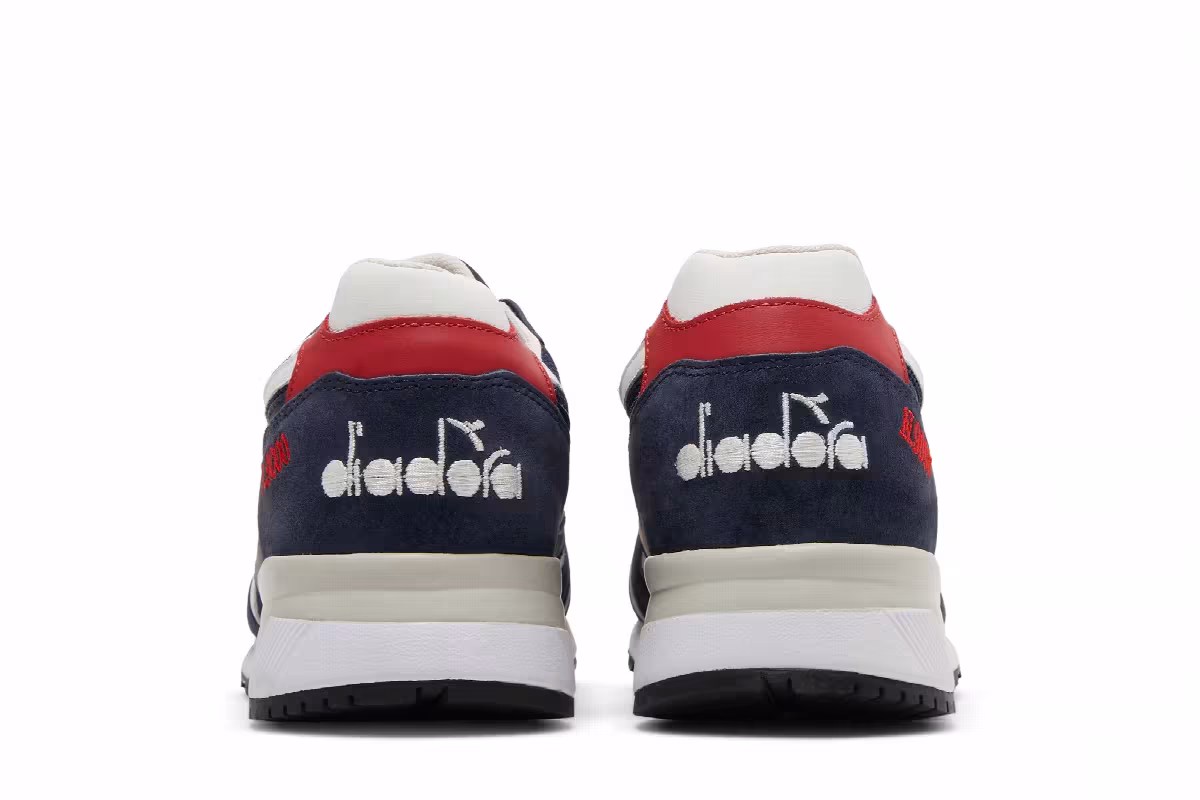 Diadora N9000 Made in Italy Insignia Blue Red, view 7