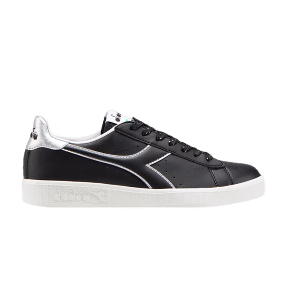Diadora Women's Game P Black Silver