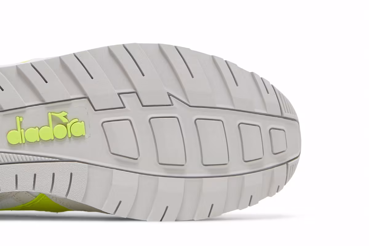 Diadora N9002 Ball White Acid Green, view 6