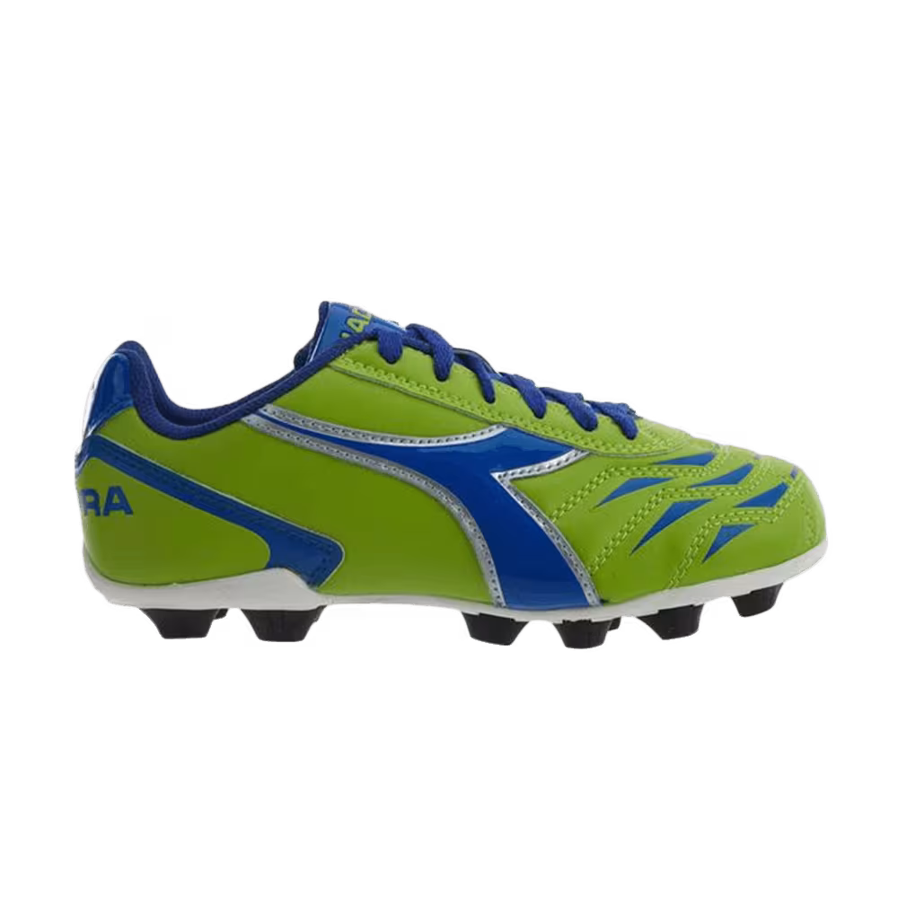 Diadora Capitano MD Jr Lime Green Royal