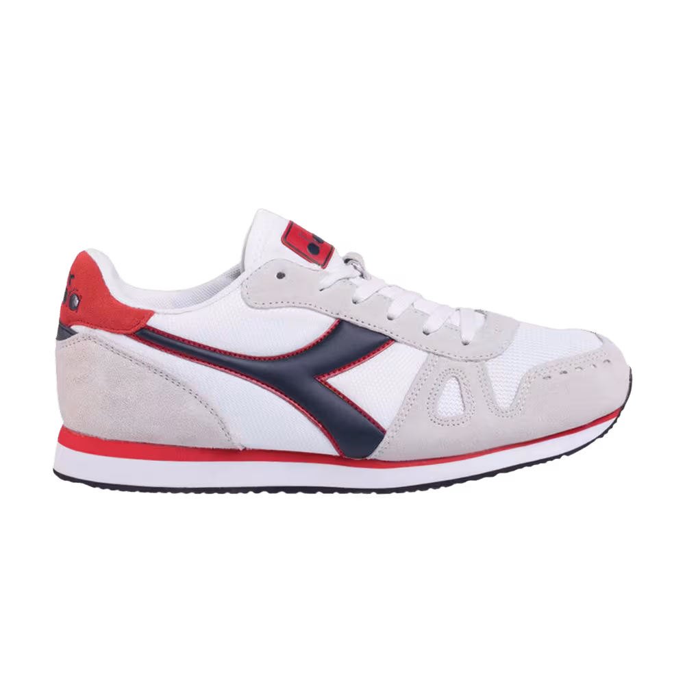 Diadora Simple Run White Red