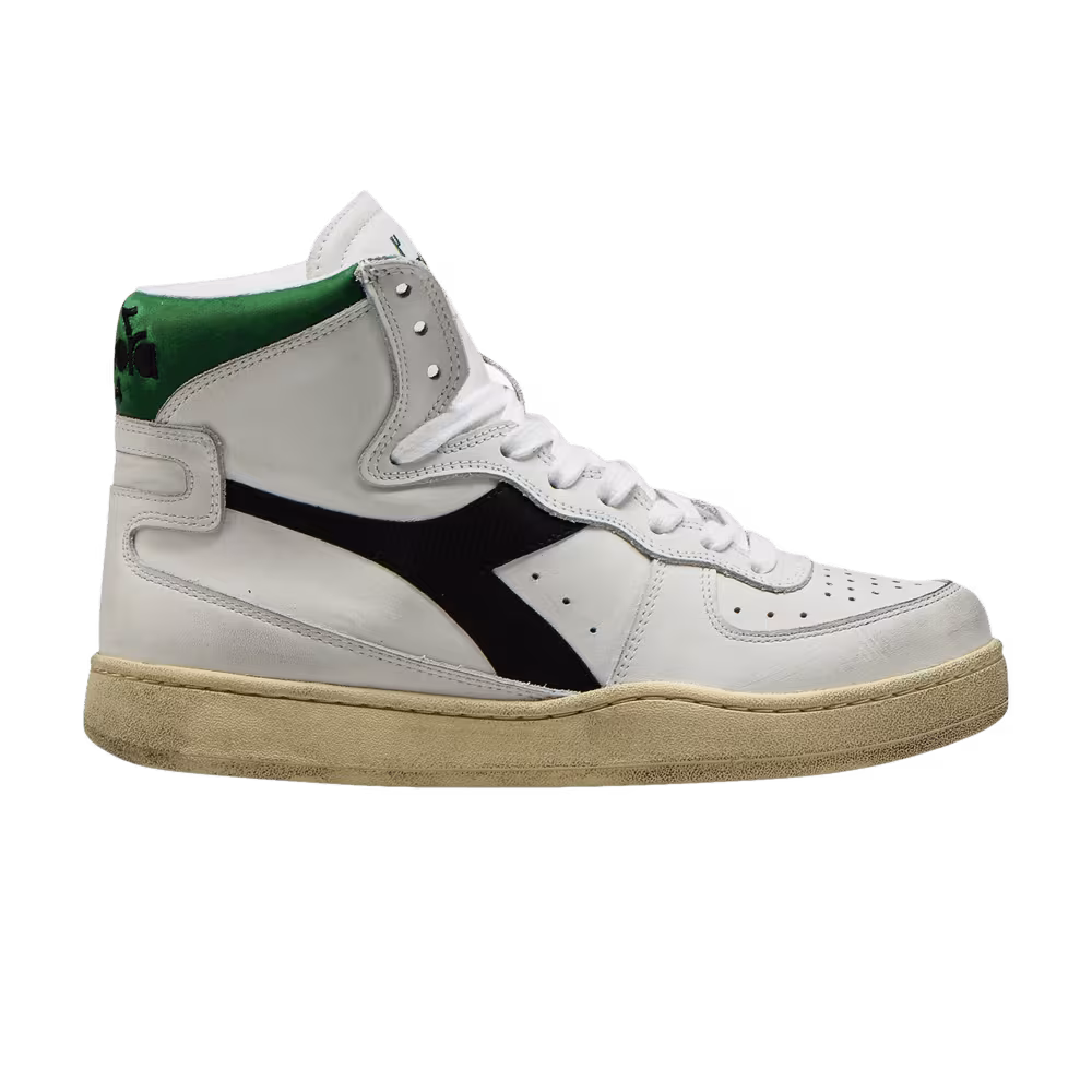 Diadora Mi Basket Used White Jelly Bean