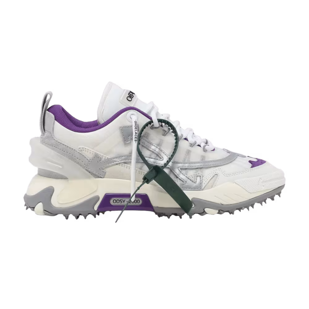 Off-White Women's ODSY-2000 White Light Grey Purple