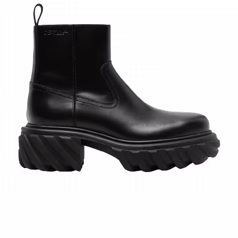 Off-White Exploration Motor Ankle Boot 'Black'
