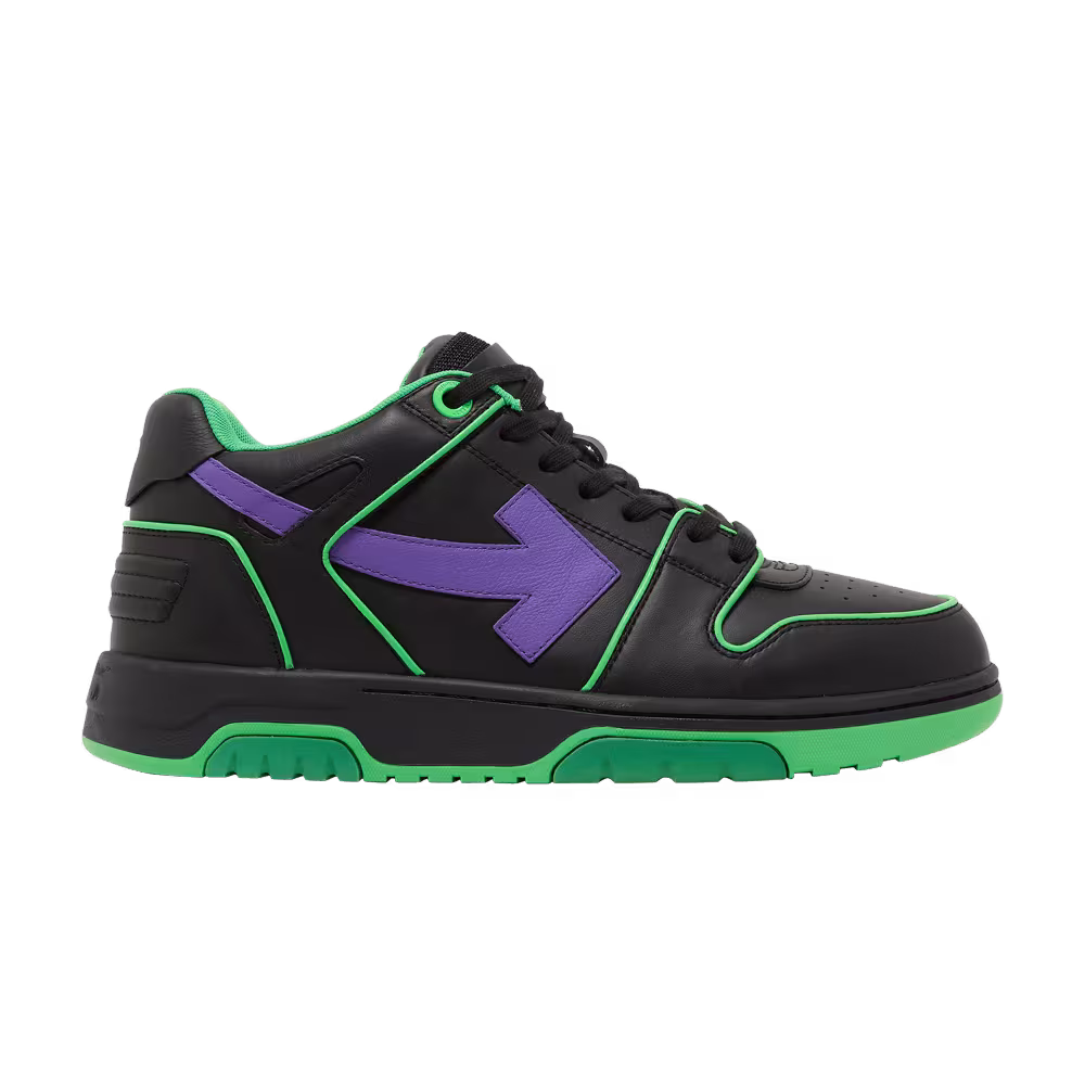 Off-White Out of Office Outlined - Purple Fluo Green