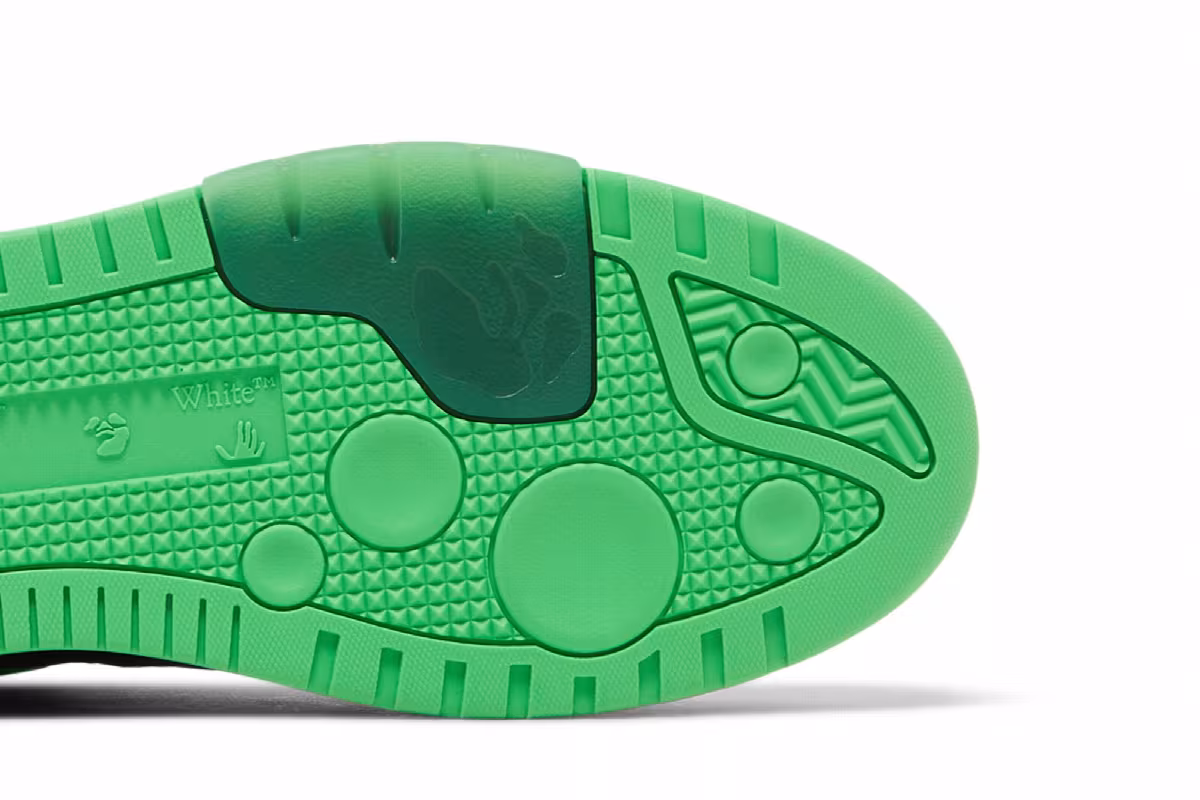 Off-White Out of Office Outlined - Purple Fluo Green, view 6