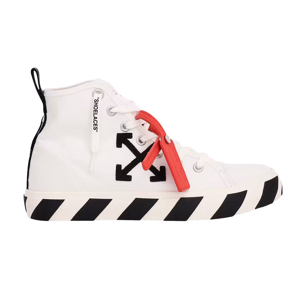 Off-White Vulc Sneaker Mid White Black 2023