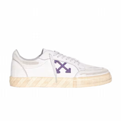 Off-White Vulc Sneaker 'Distressed - White Purple'