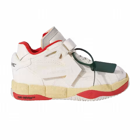 Off-White Puzzle Couture Low 'White Red'