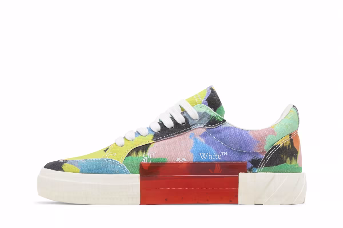 Off-White Women's Vulc Sneaker Painterly, view 4