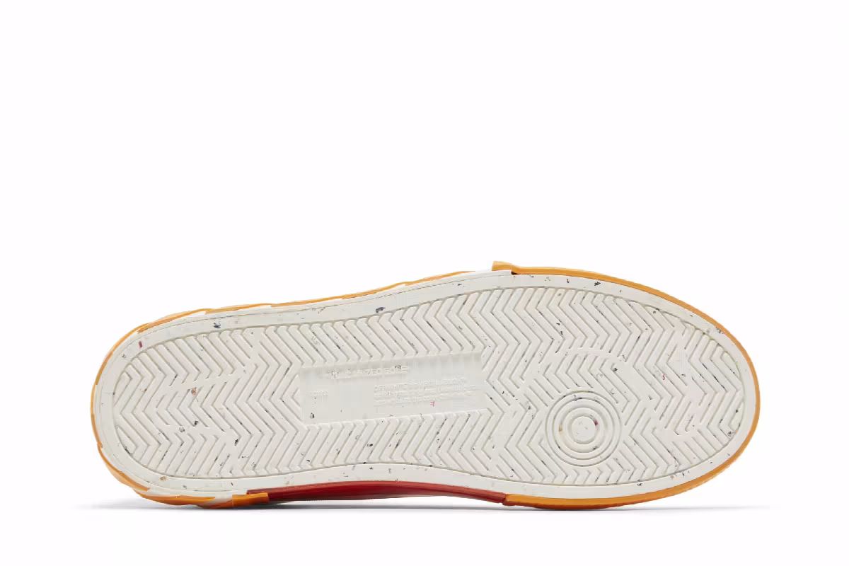 Off-White Vulc Sneaker White Orange, view 5