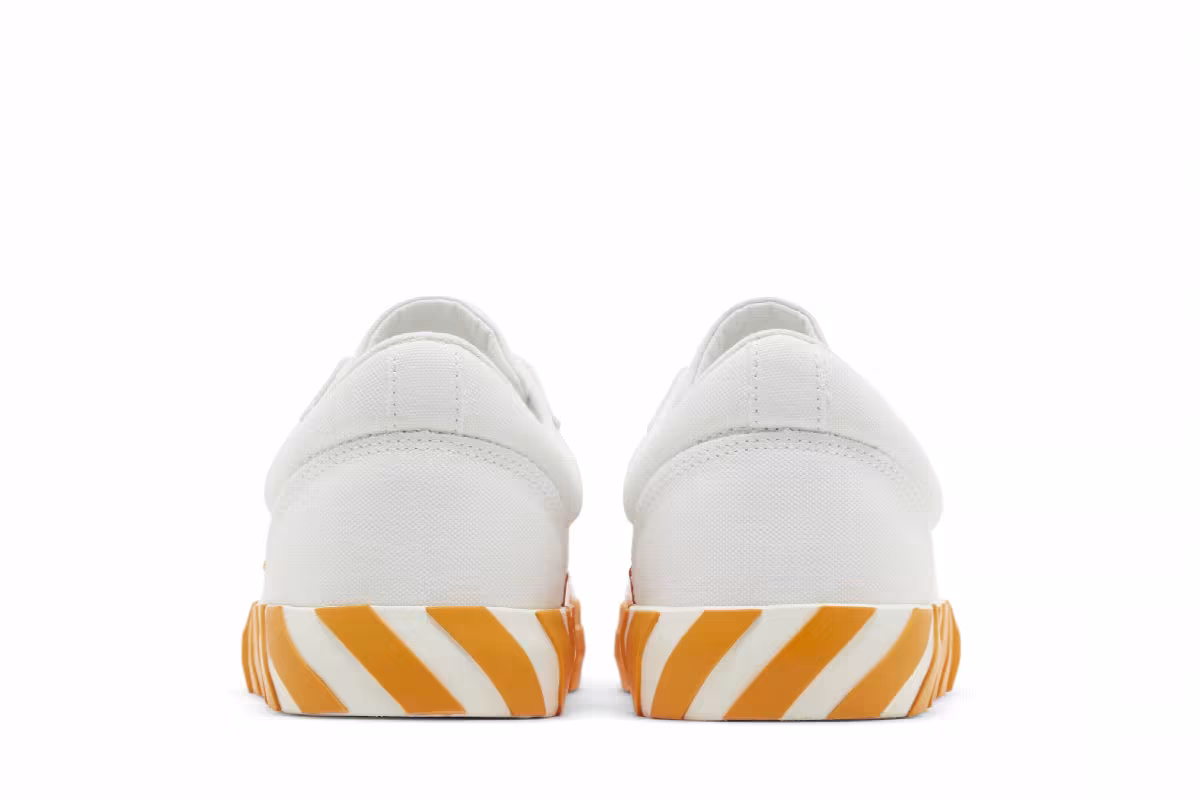 Off-White Vulc Sneaker White Orange, view 7