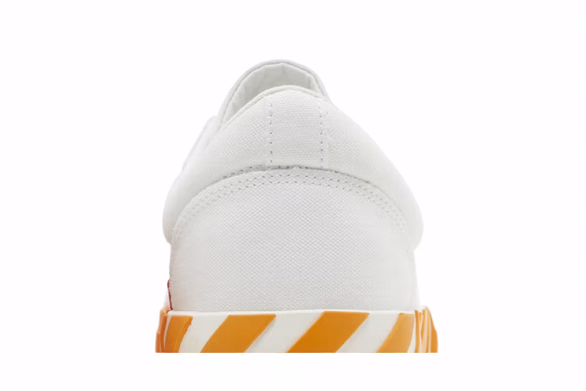 Off-White Vulc Sneaker White Orange, view 8