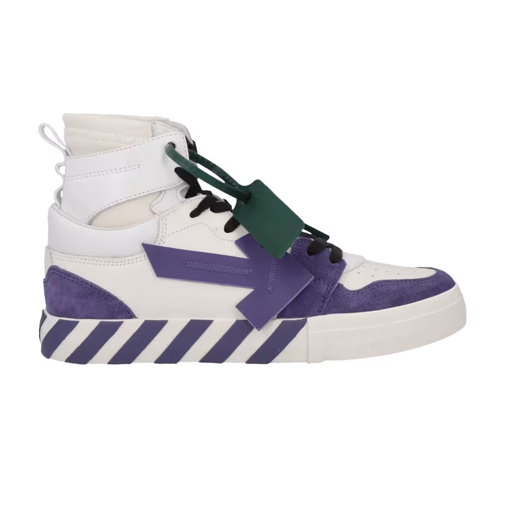 Off-White Vulc Sneaker High White Purple