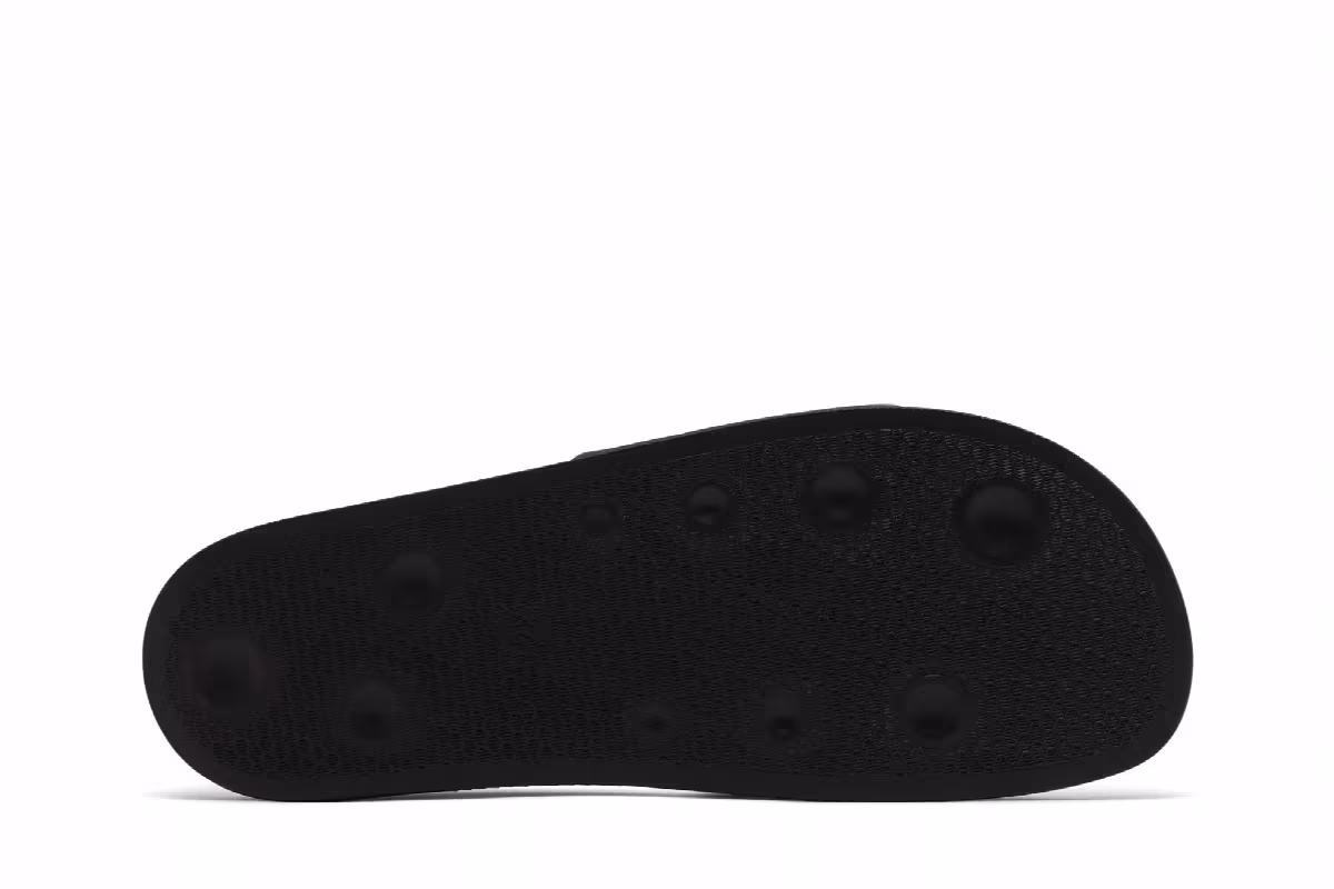 Off-White Logo Print Slide Black Embossed, view 5