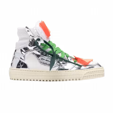 Off-White Wmns Off-Court 3.0 High 'White Metallic Silver'
