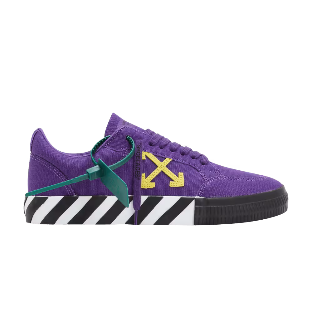 Off-White Vulc Sneaker Purple Yellow