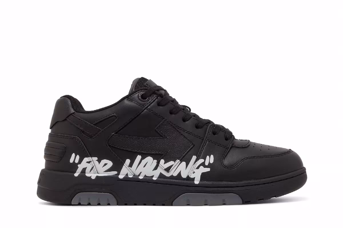 Off-White Out of Office For Walking - Black White, view 2