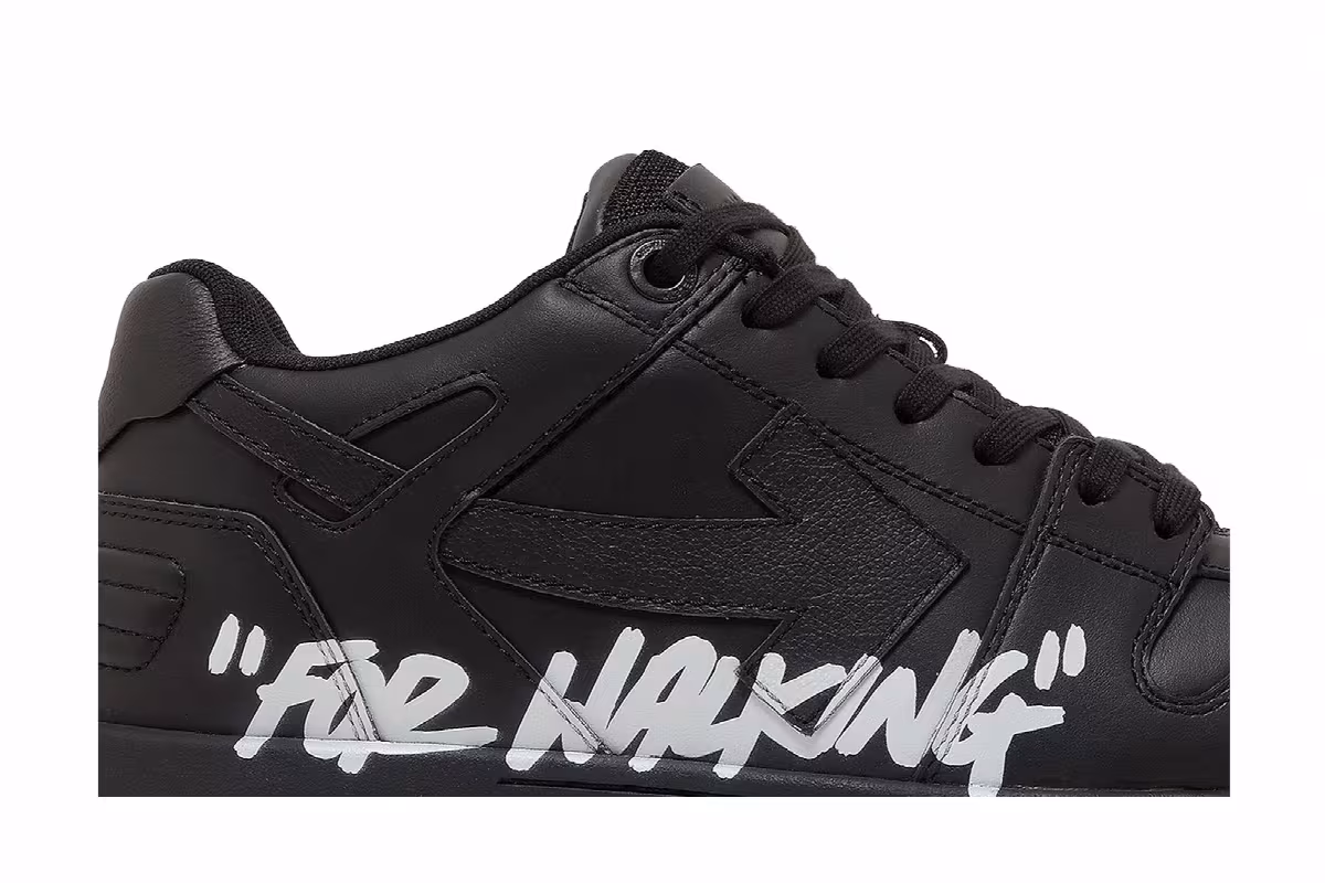 Off-White Out of Office For Walking - Black White, view 3