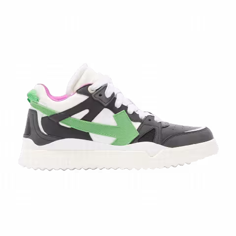 Off-White New Mid Sponge 'Black White Green'