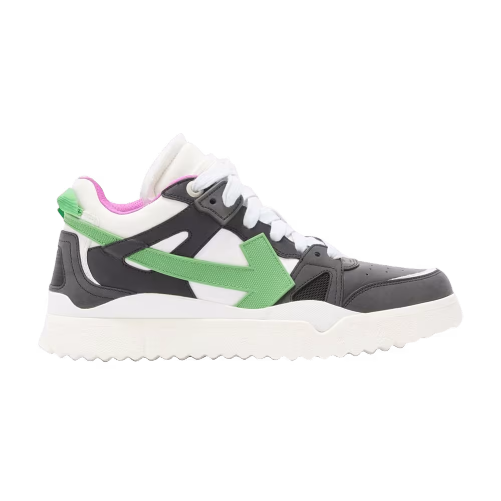 Off-White New Mid Sponge Black White Green