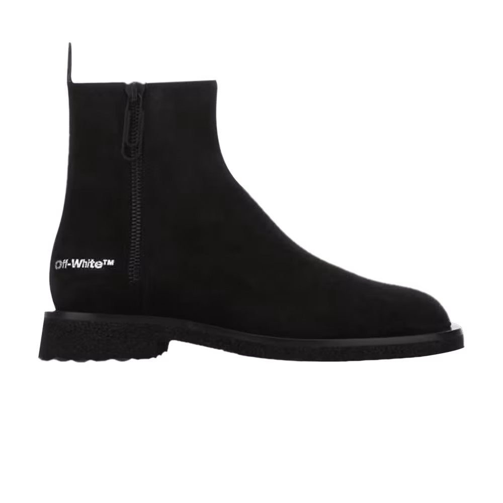 Off-White Sponge Ankle Boot Black