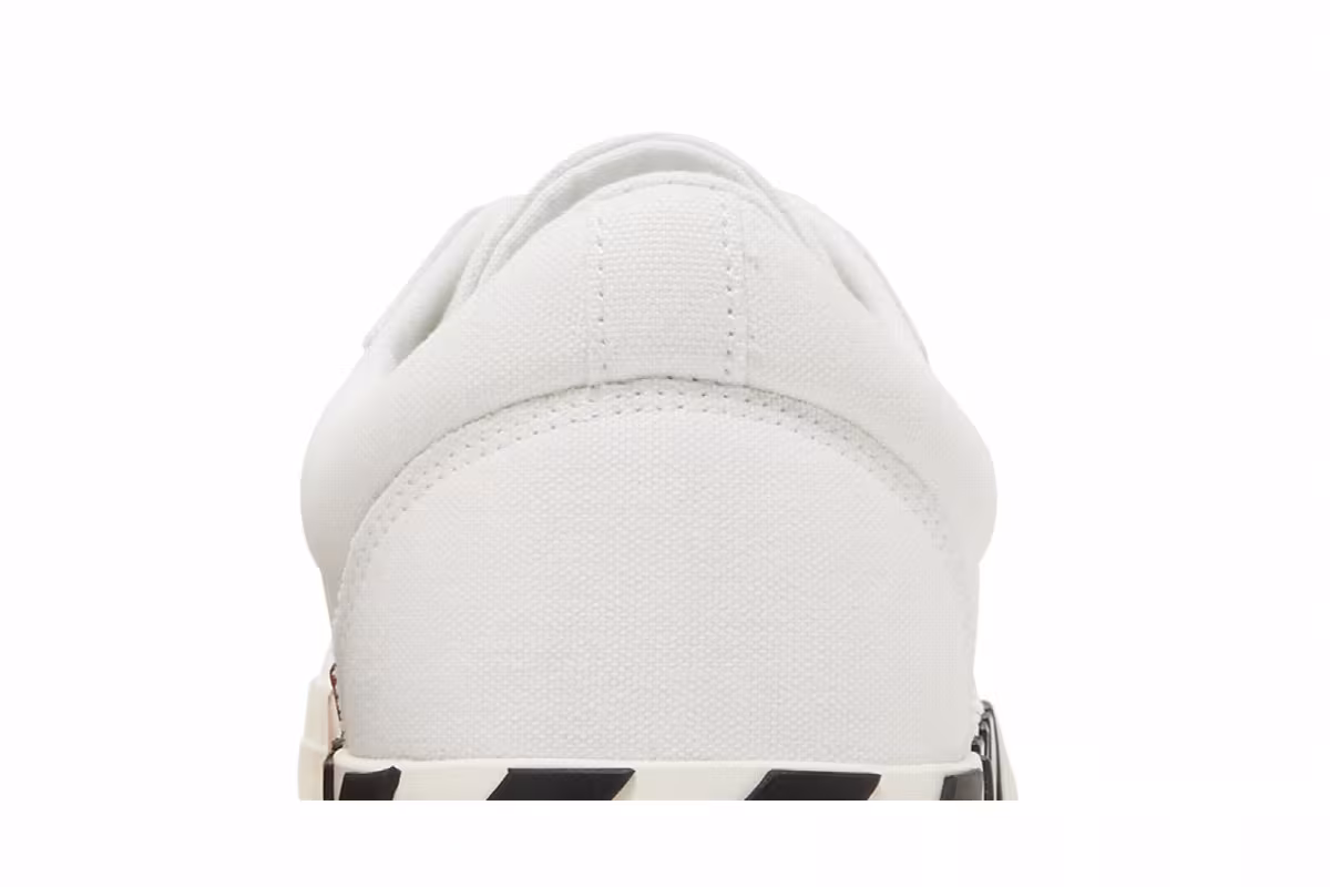 Off-White Vulc Sneaker White Navy, view 8