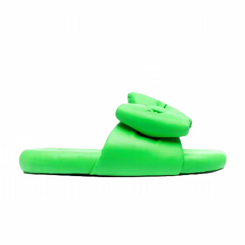 Off-White Wmns Padded Bow Sandal 'Green'