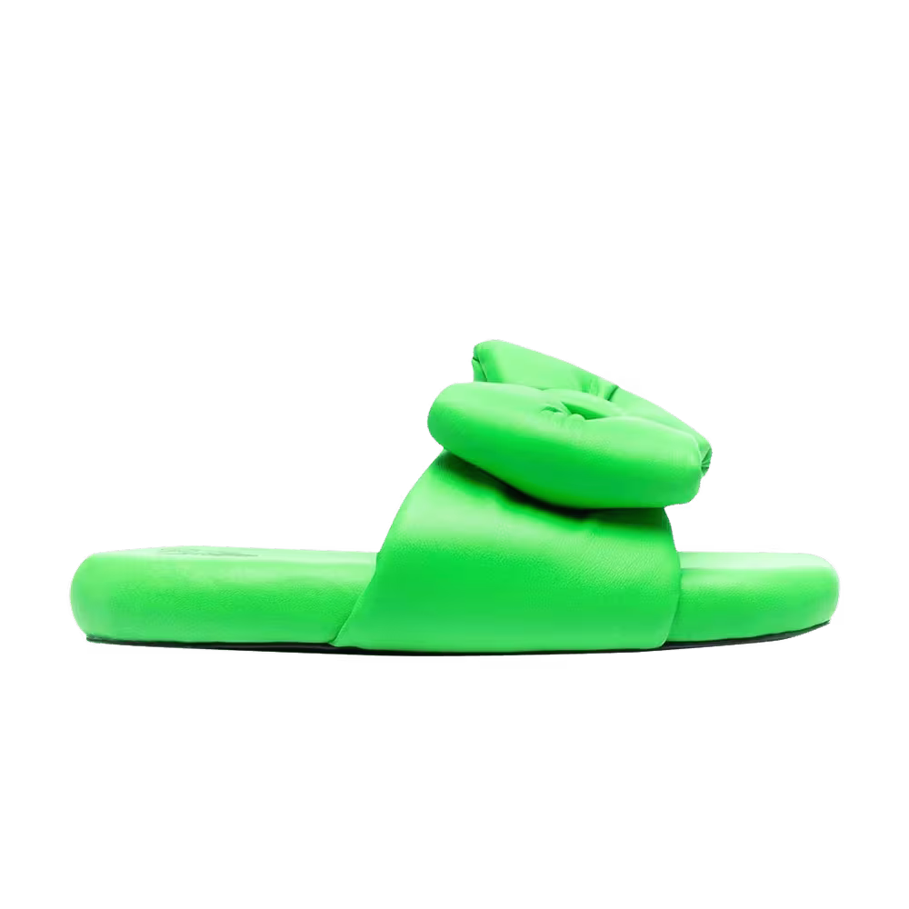 Off-White Women's Padded Bow Sandal Green