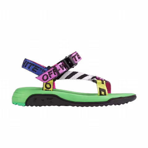 Off-White Wmns Trek Sandal 'Fuchsia Green'