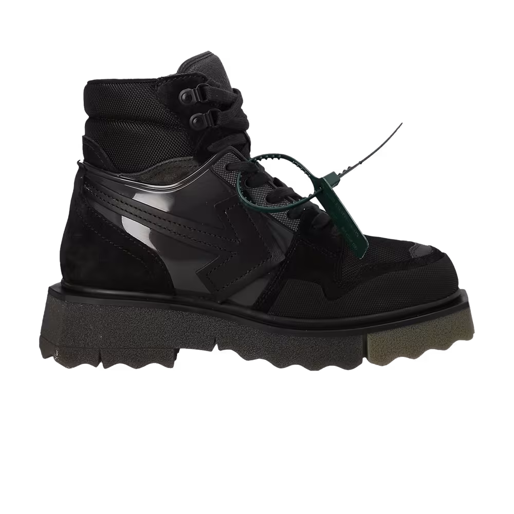 Off-White Hiking Sponge Sneakerboot Black Khaki