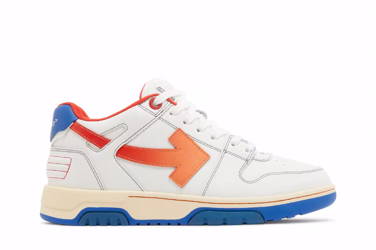 Off-White Out Of Office Contrast Stitching - White Red, view 2