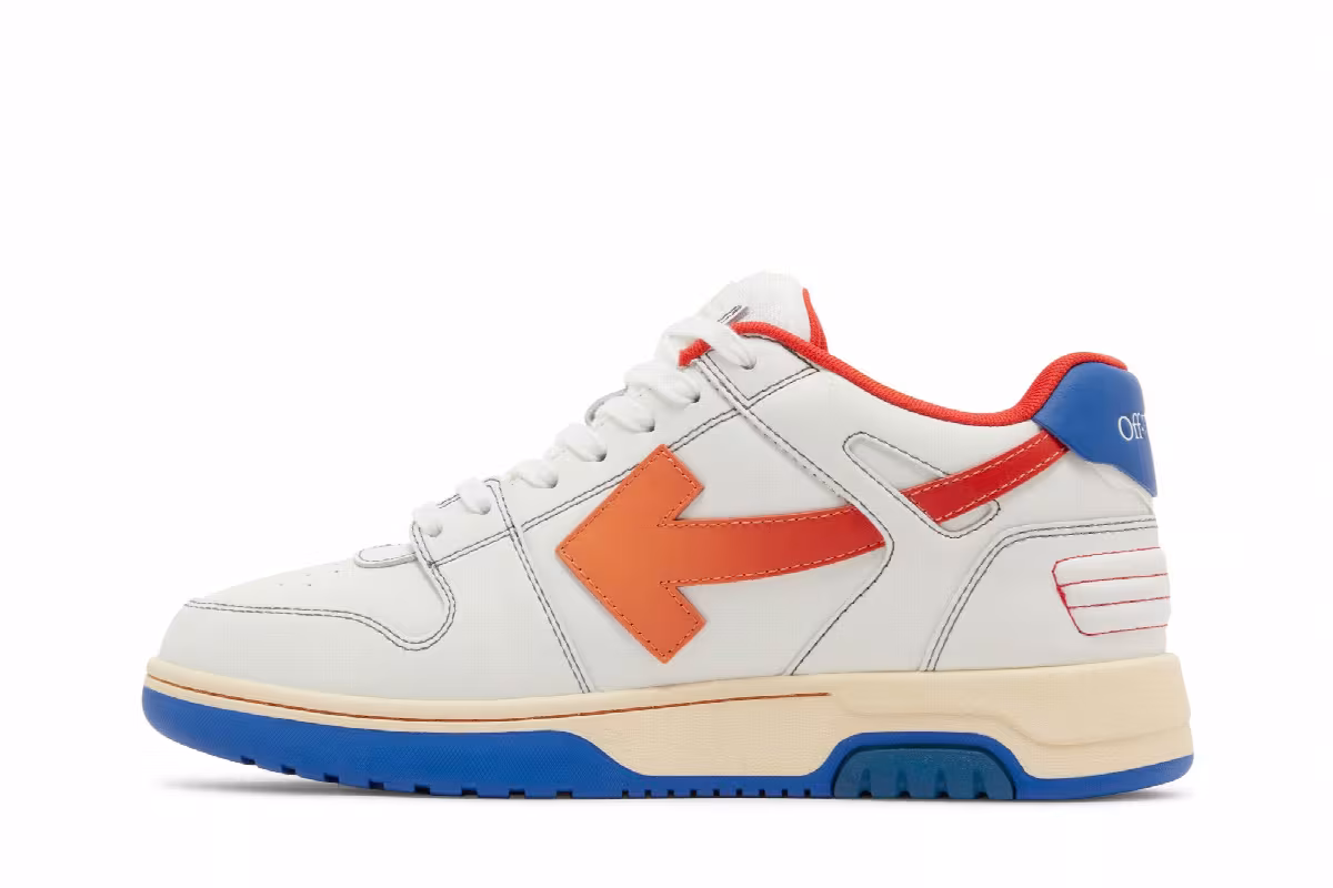 Off-White Out Of Office Contrast Stitching - White Red, view 4