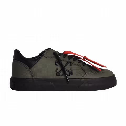 Off-White New Low Vulcanized 'Military Green Black'