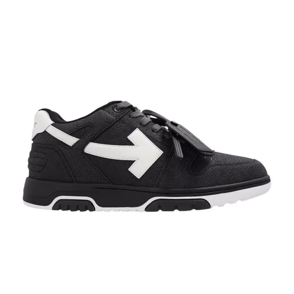Off-White Out of Office Low Black White Embossed