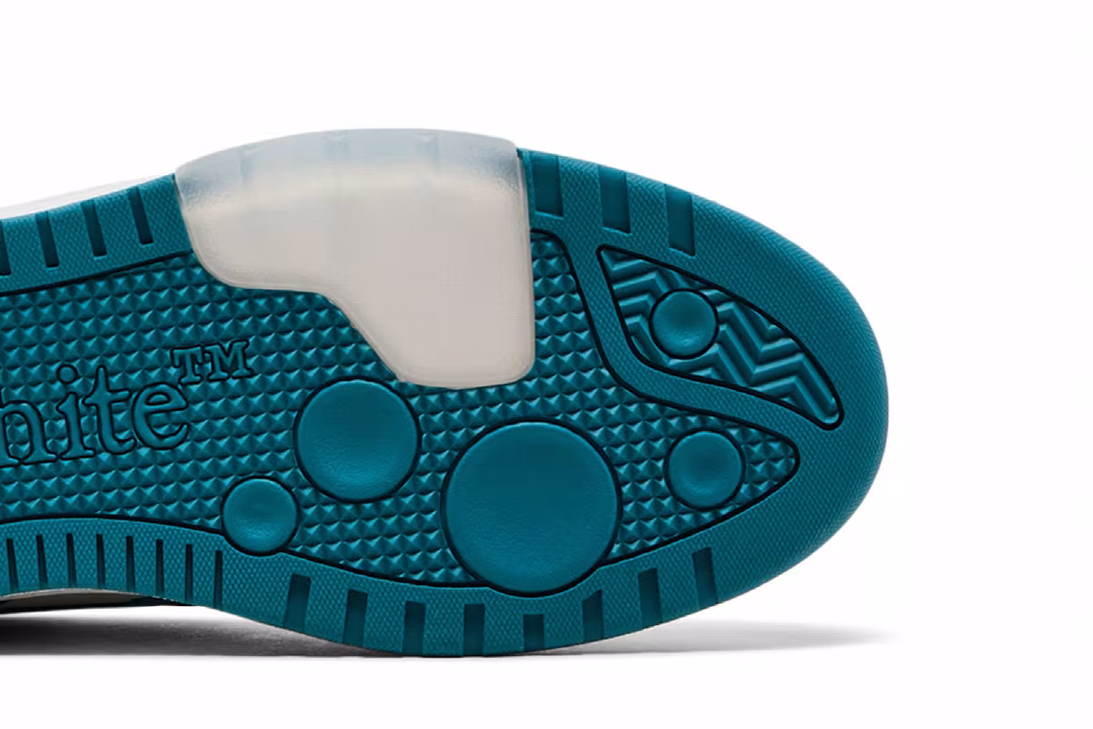 Off-White Out of Office Teal Blue, view 6