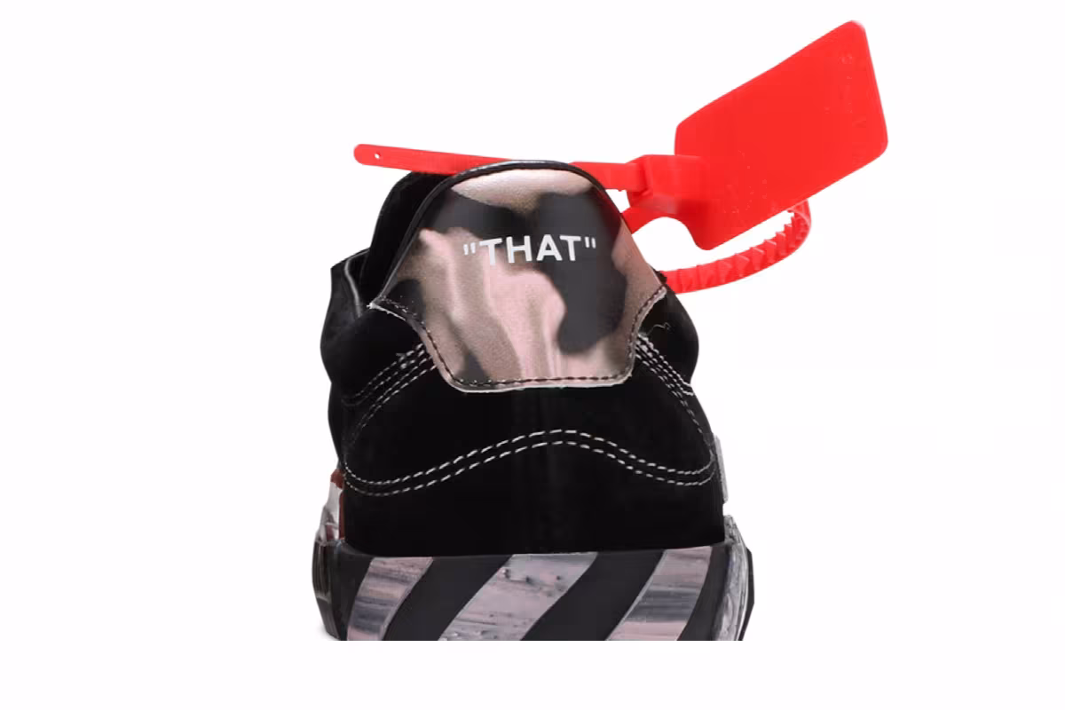 Off-White Women's Vulc Sneaker Black Pink, view 8