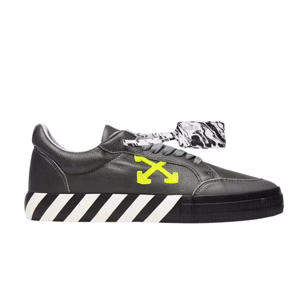 Off-White Vulc Sneaker Low Grey Green Fluo