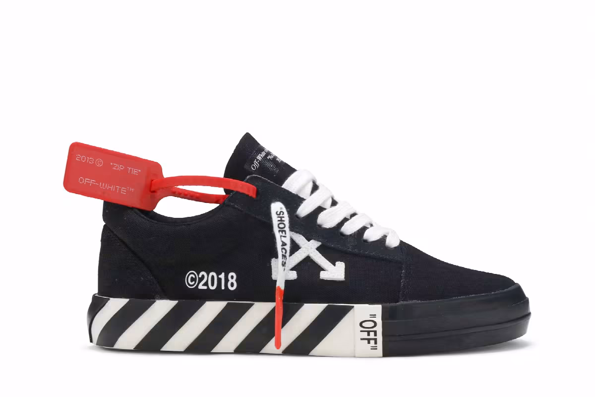 Off-White Women's Vulc Low Top Black, view 2